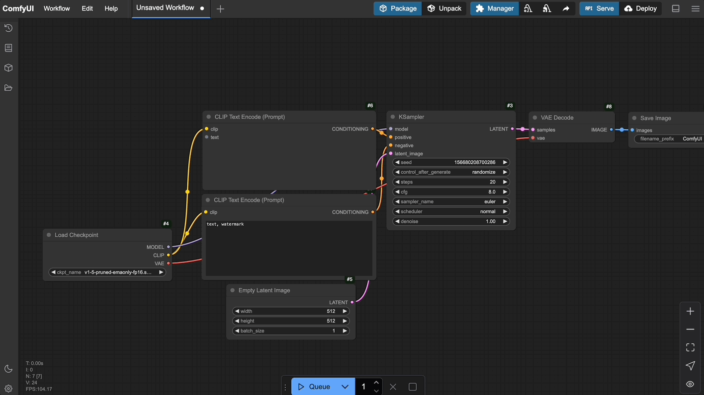 Add comfy-pack input node
